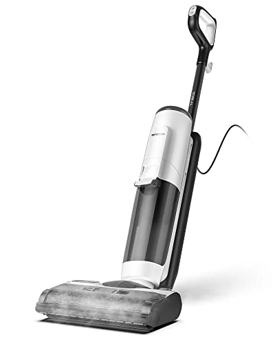 in-one, Hardwood Floor Cleaner Great for Sticky Messes, Smart Steam Mop for Hard Floors with Digital Display and Long Run Time