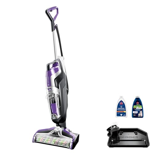 BISSELL Crosswave Pet Pro All in One Wet Dry Vacuum Cleaner and Mop for Hard Floors and Area Rugs, Purple, 2306A