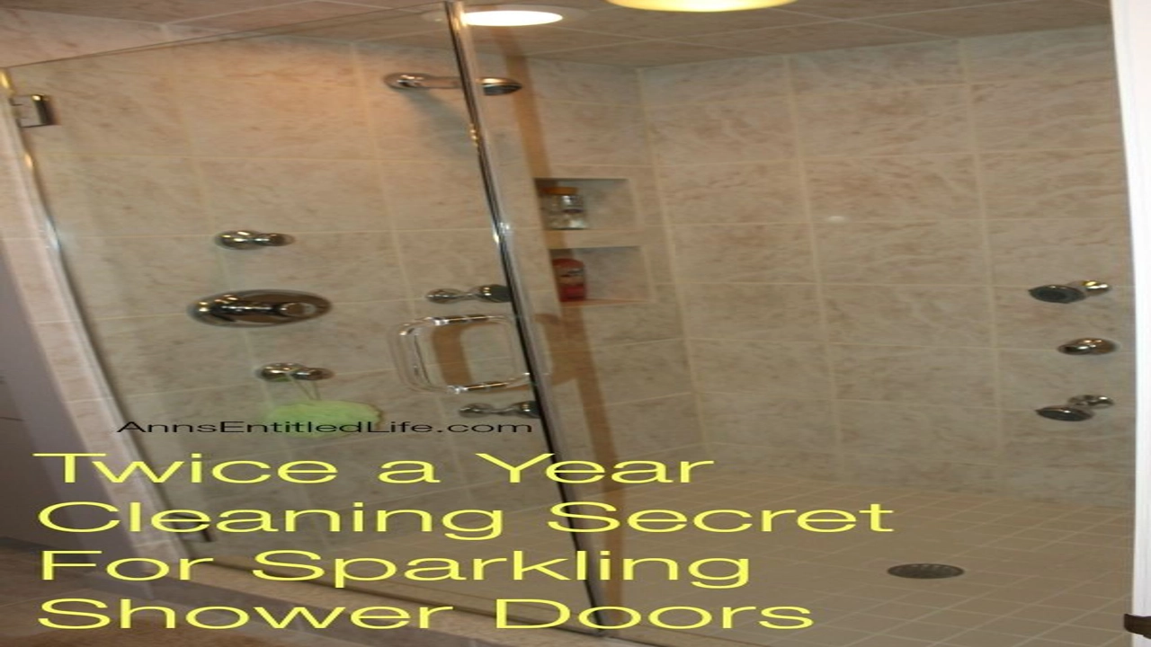 Your Sparkling Clean Shower Secret