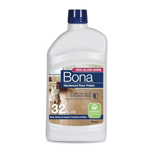 Bona hardwood floor polish bottle