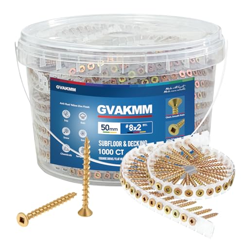 GVAKMM collated subfloor screws bucket