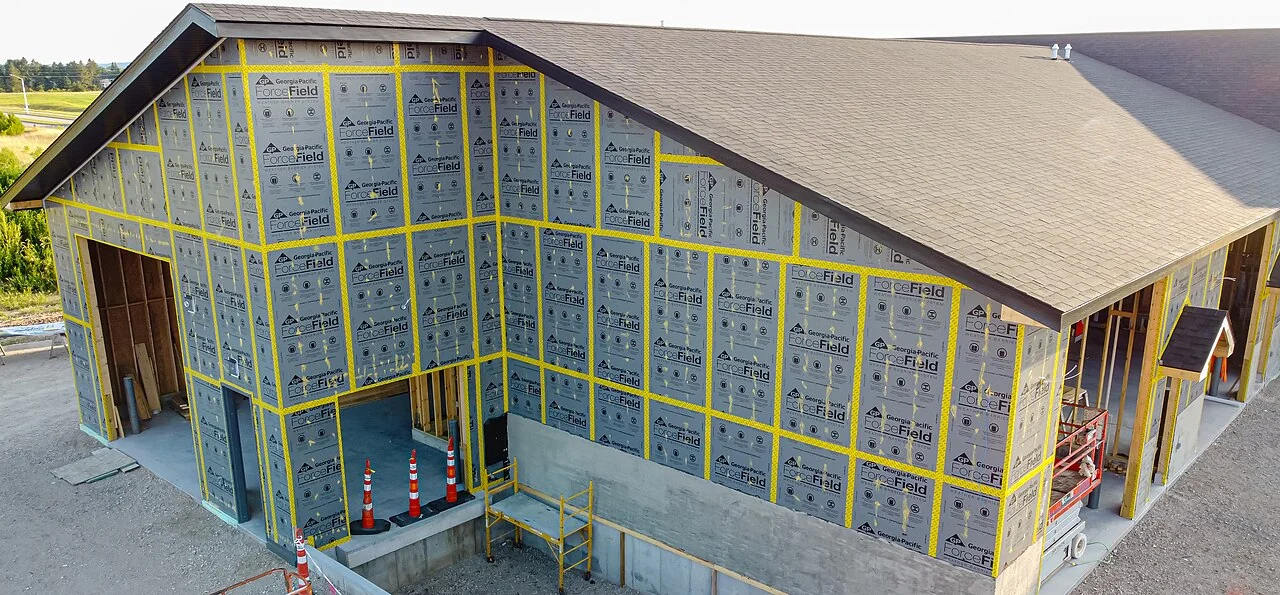 How to Seal a Subfloor (2026): Stop Moisture Before It Starts Moisture barrier sheathing with flashing tape at the seams
