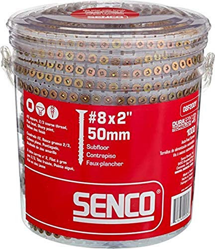 SENCO Duraspin collated subfloor screws tub