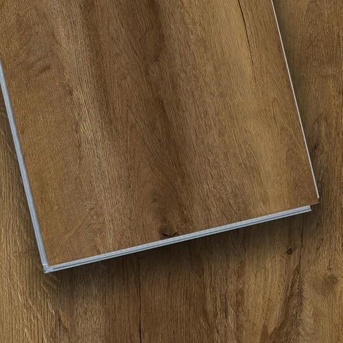 Best Vinyl Click Flooring Brands and Prices (2026 Buyer's Guide) SPC click lock luxury vinyl plank in warm walnut tone