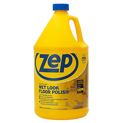 Zep wet-look floor polish gallon