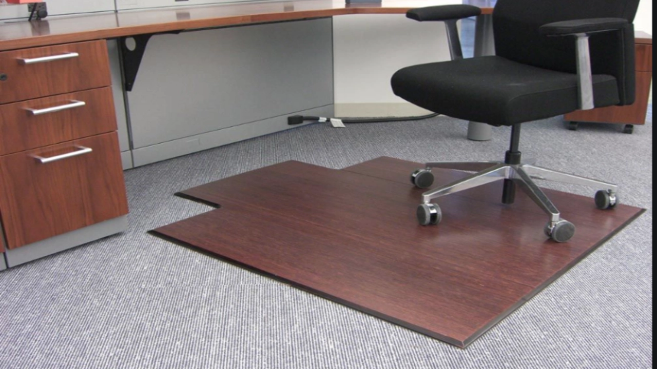 Office chair ruining your floor?  Find the perfect mat now!