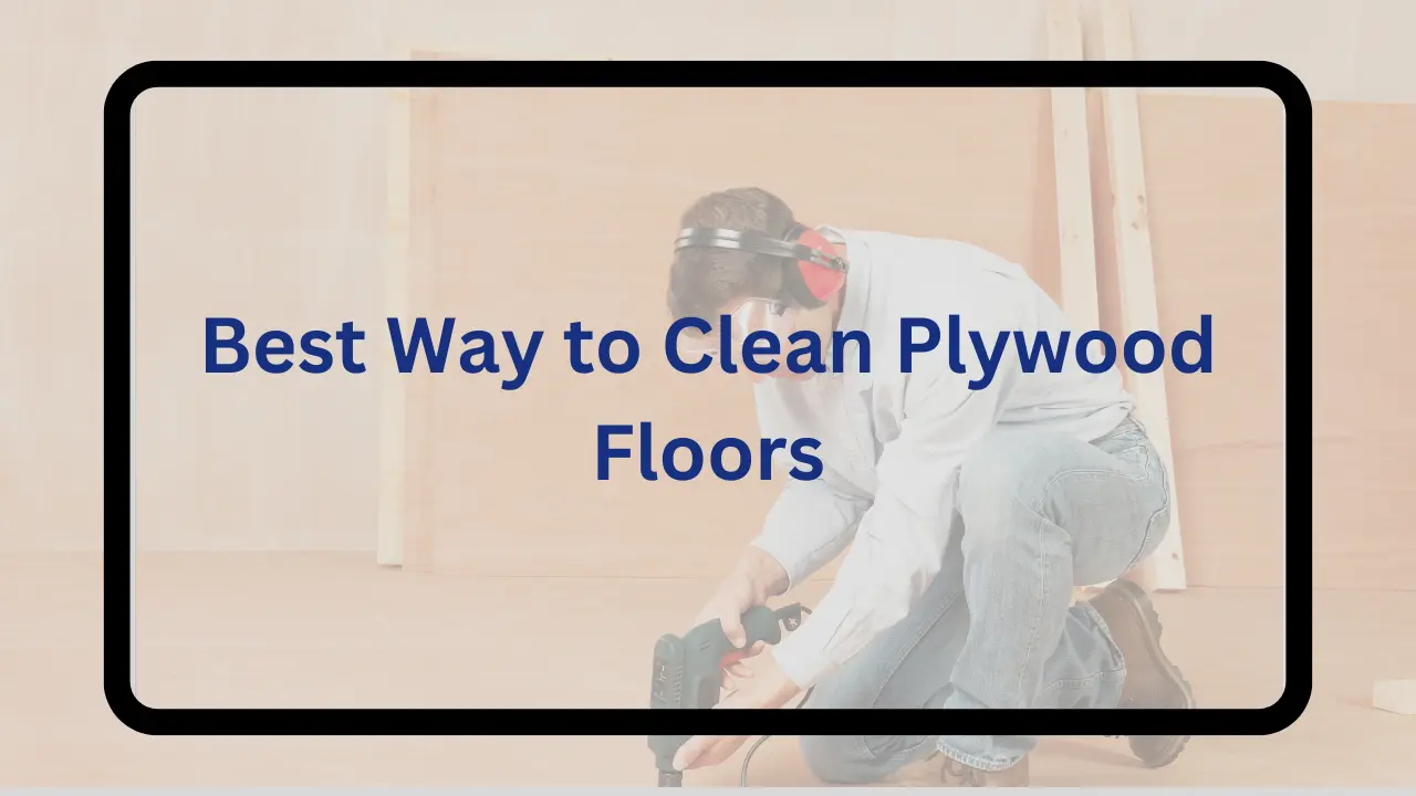 Best Way to Clean Plywood Floors