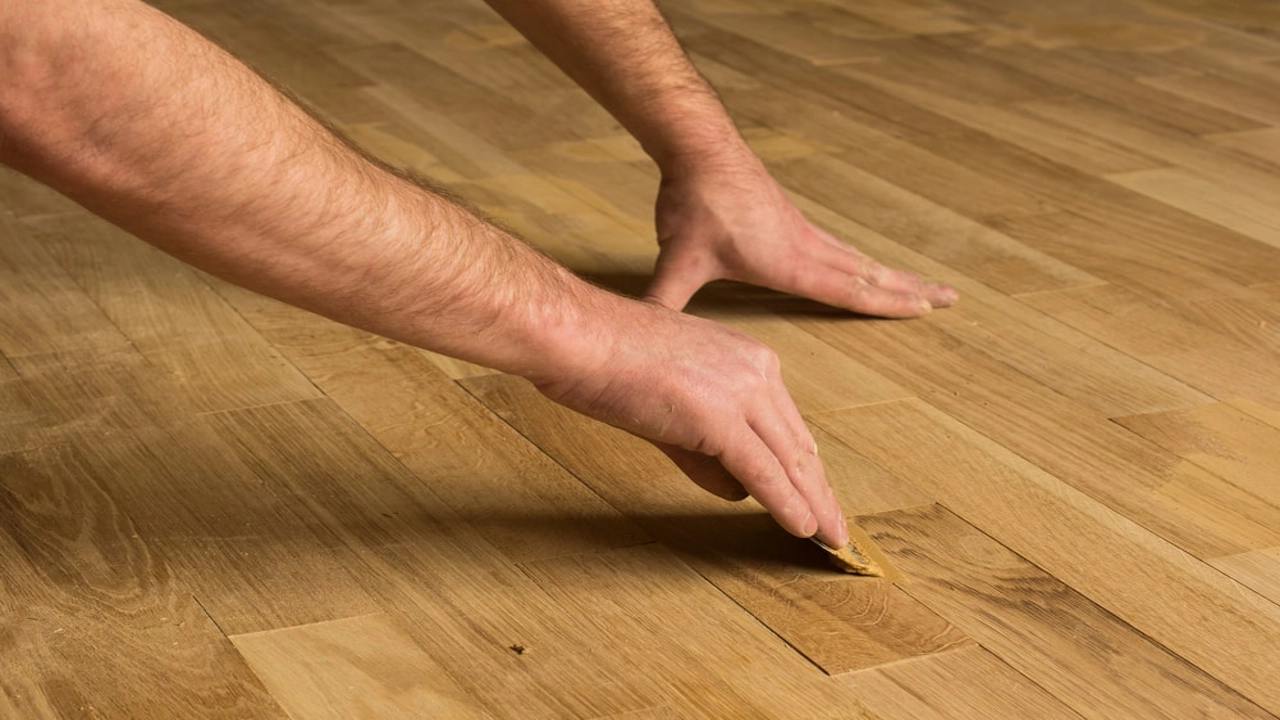 Wood floor dents easily