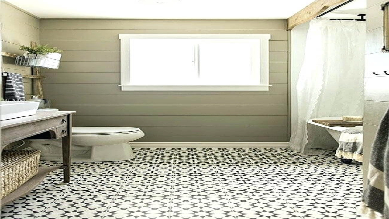 bathroom flooring design