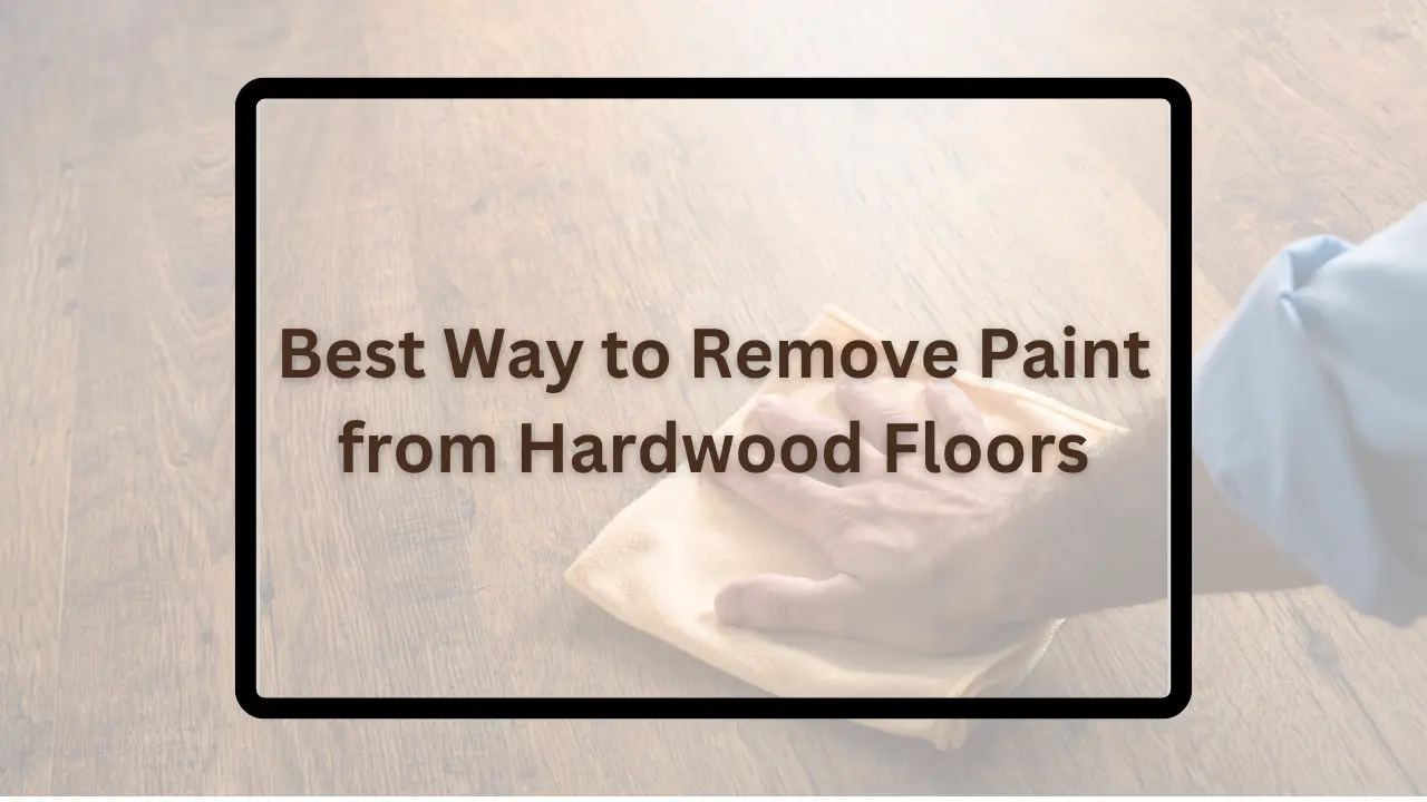 Best Way to Remove Paint from Hardwood Floors