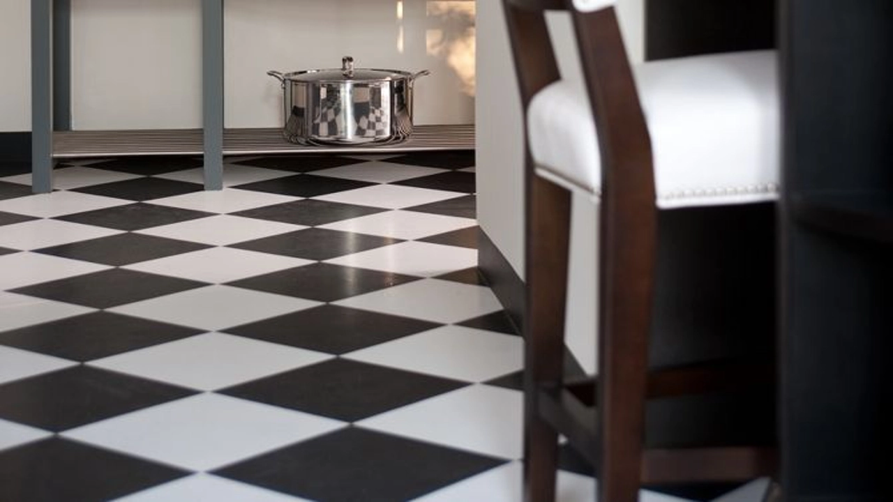 Black and White Vinyl Flooring: You Won't Believe This