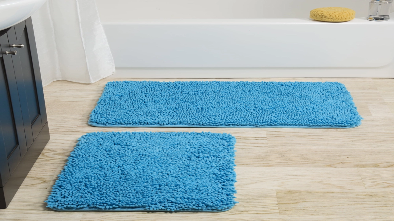 Blue Bathroom Floor Mats You NEED