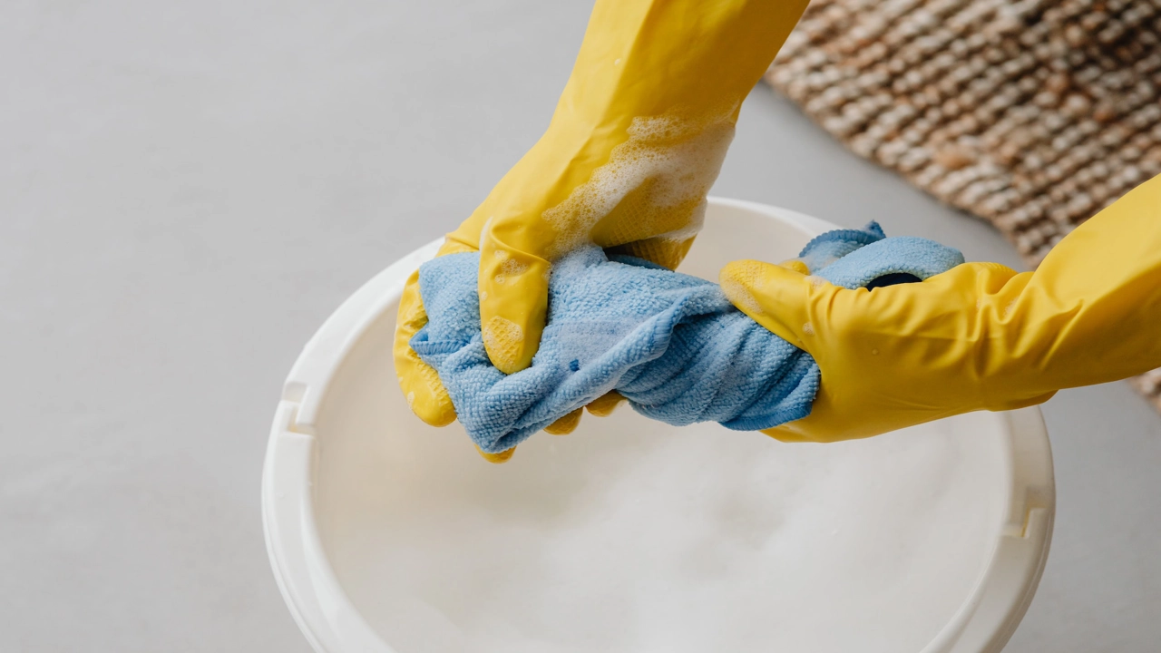 Clean Old Linoleum Like a Pro