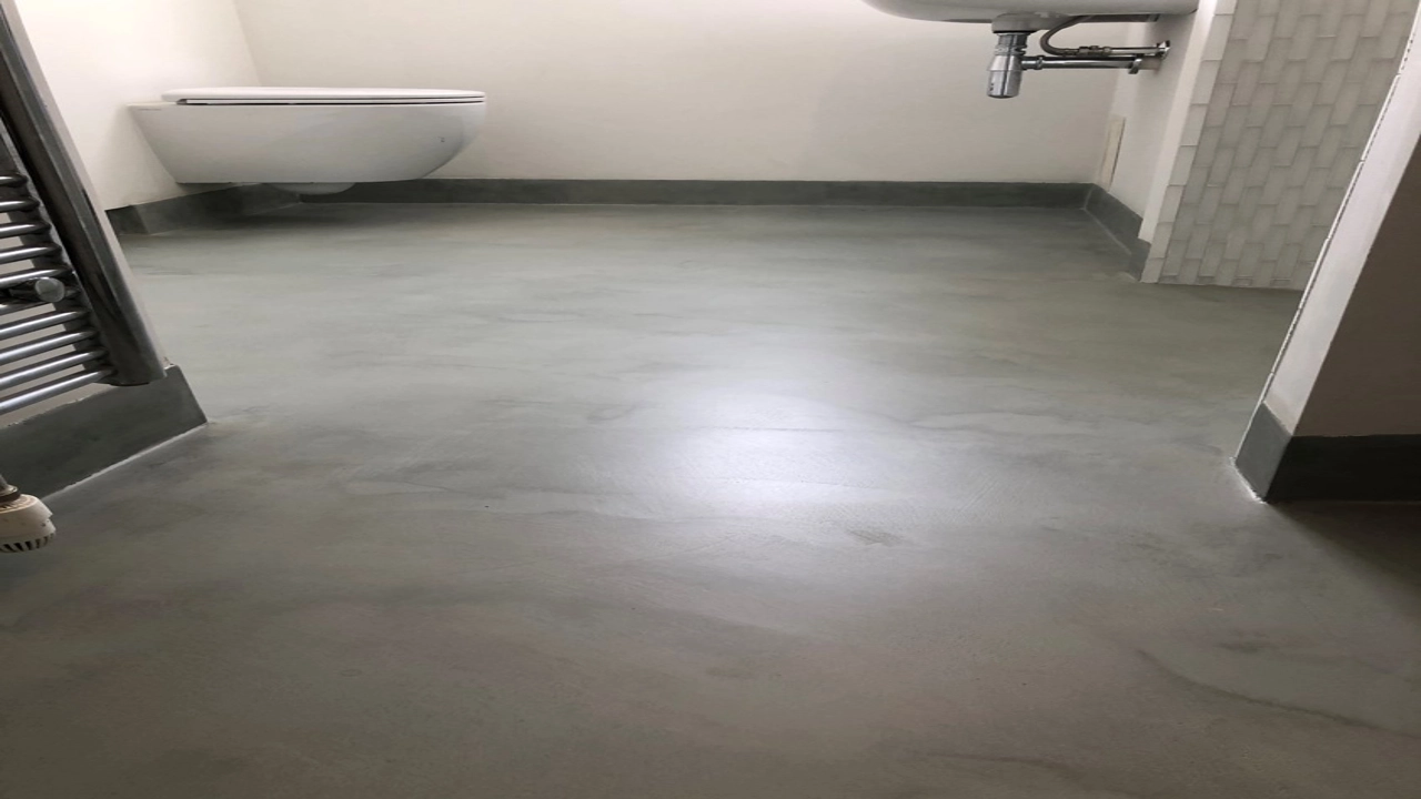 Concrete Bathroom Floor