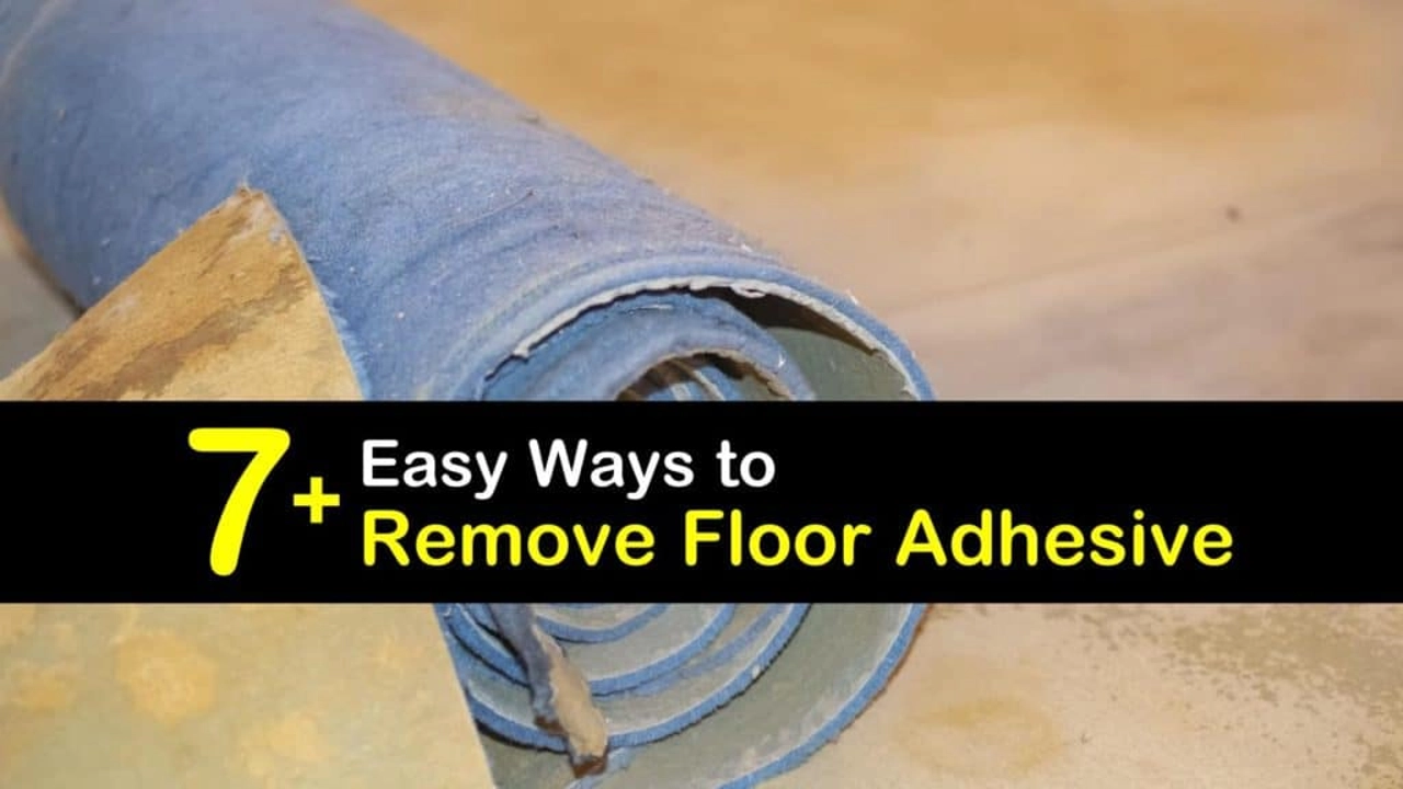 Floor Adhesive Remover SHOCKING Secret