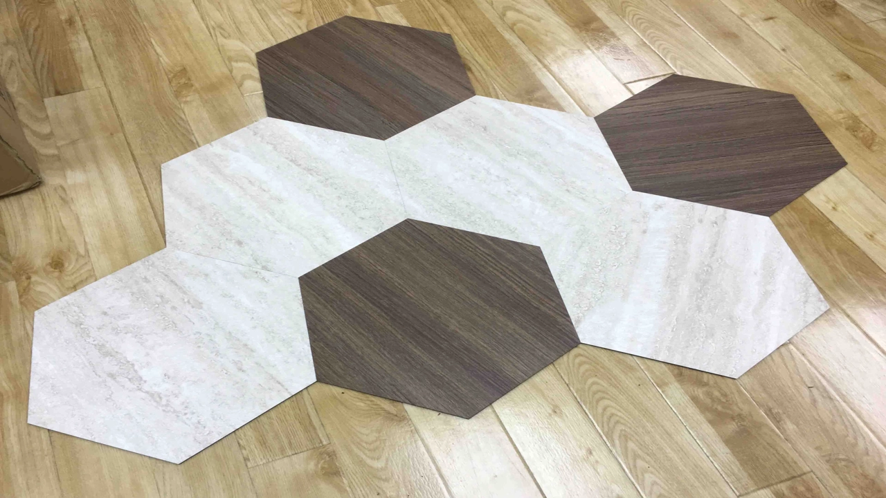 Hexagon Vinyl Flooring: You Won't Believe This