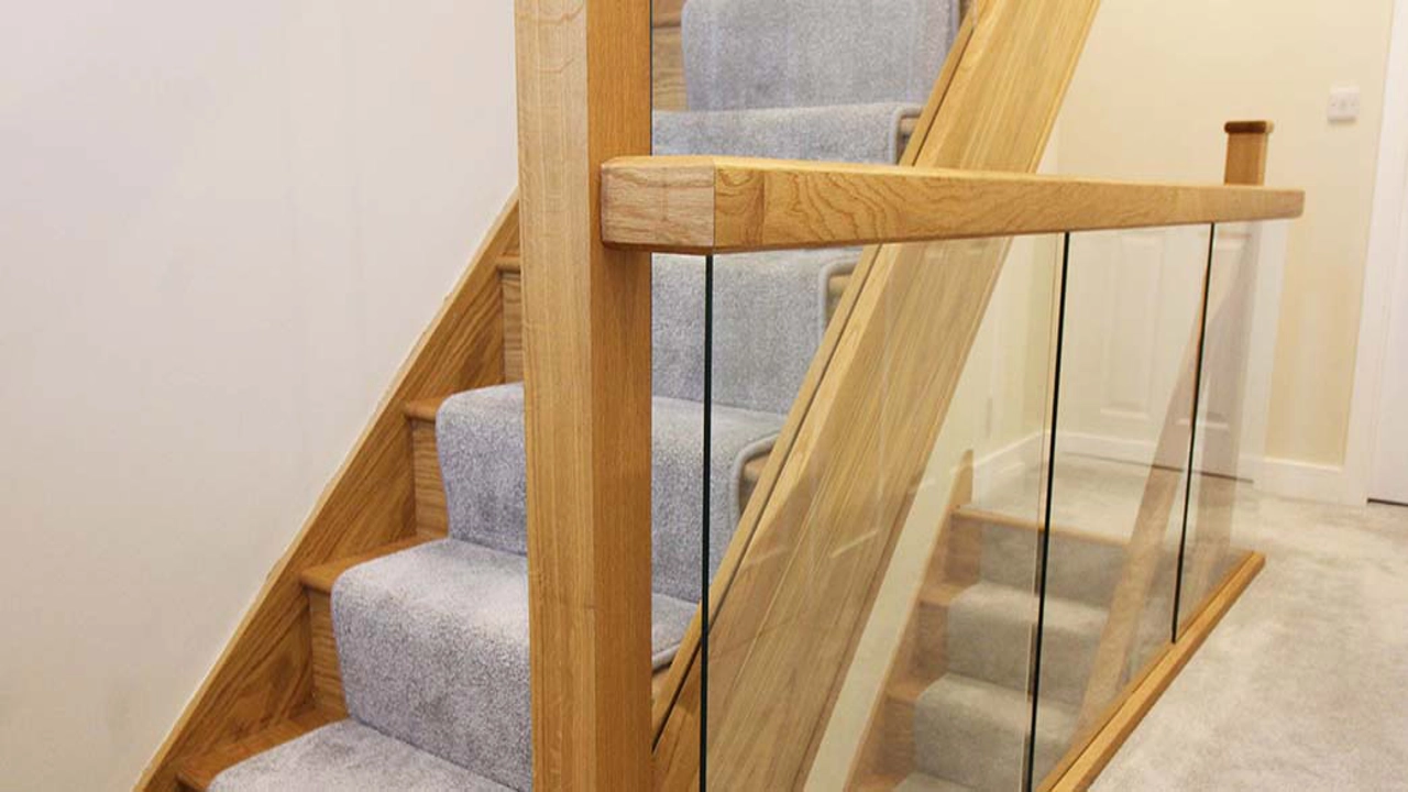 how to attach railing to newel post