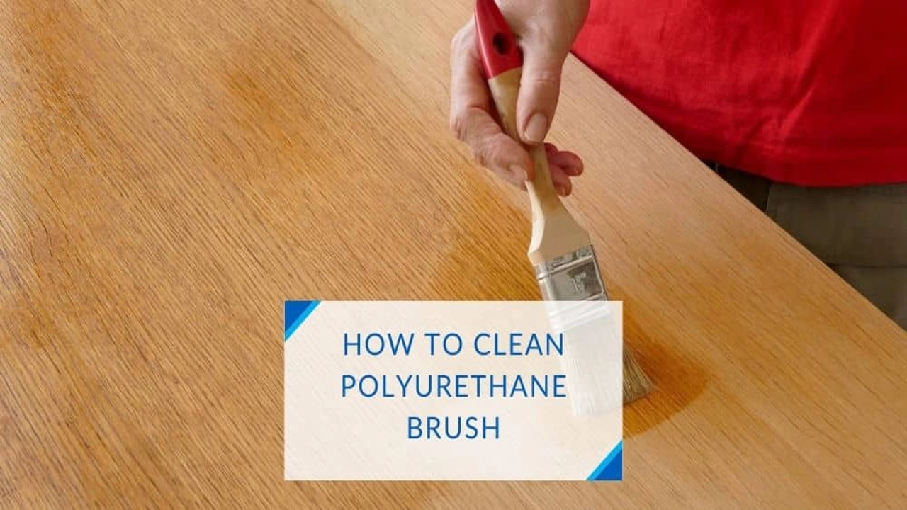 how to clean polyurethane from a brush