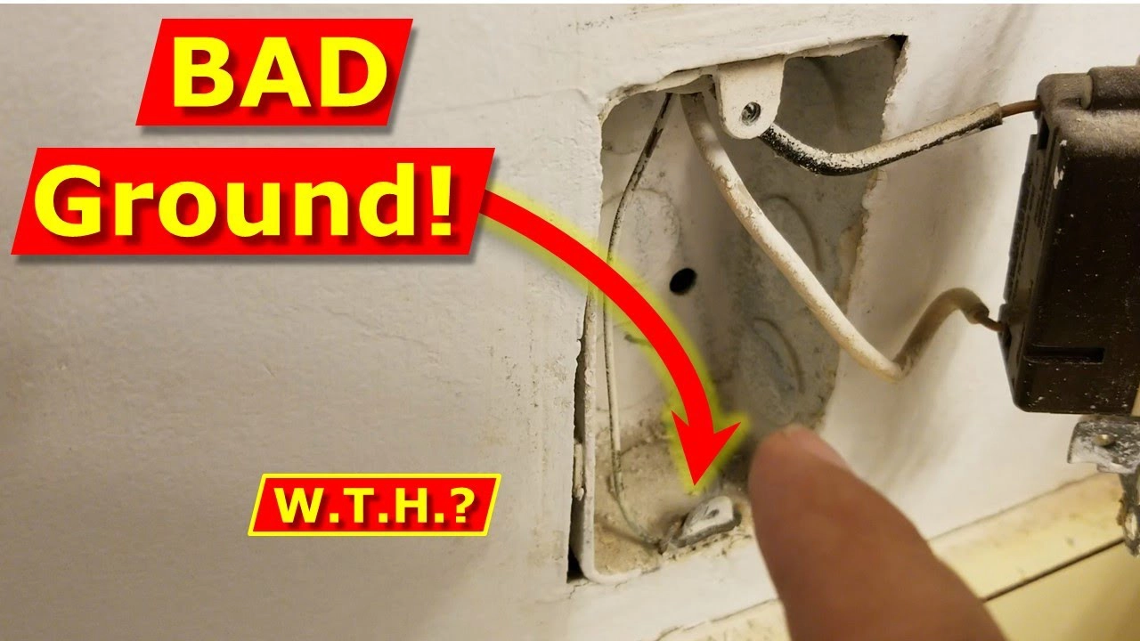 how to fix an open ground outlet