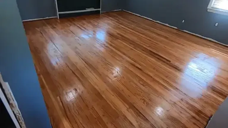 how to fix bubble in hardwood floor