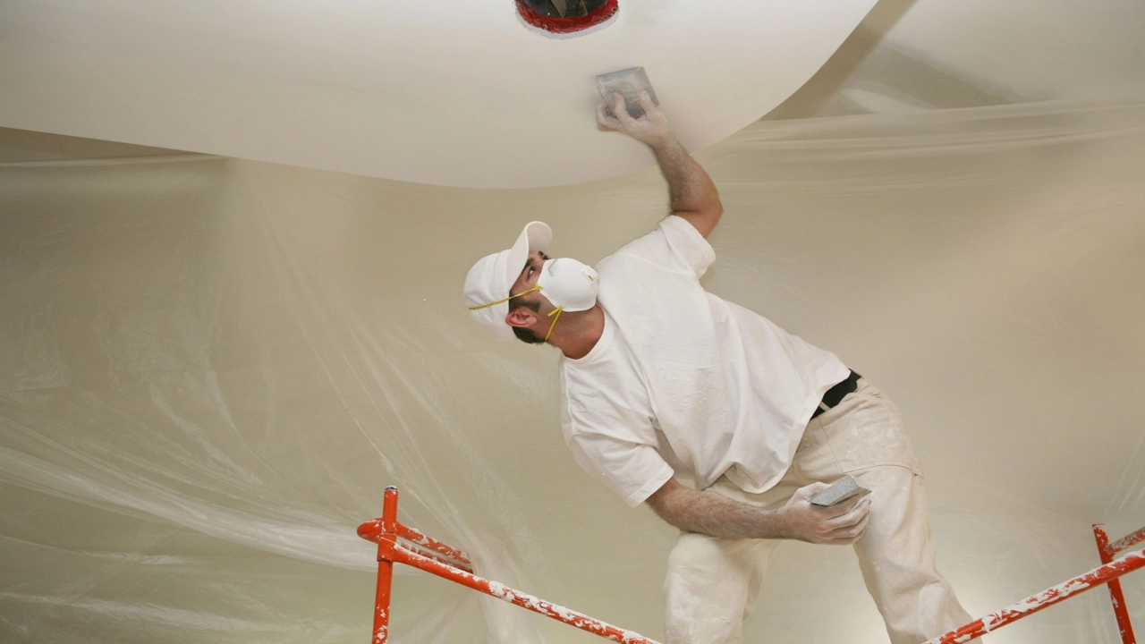 how to get sheetrock dust off of hardwood floors