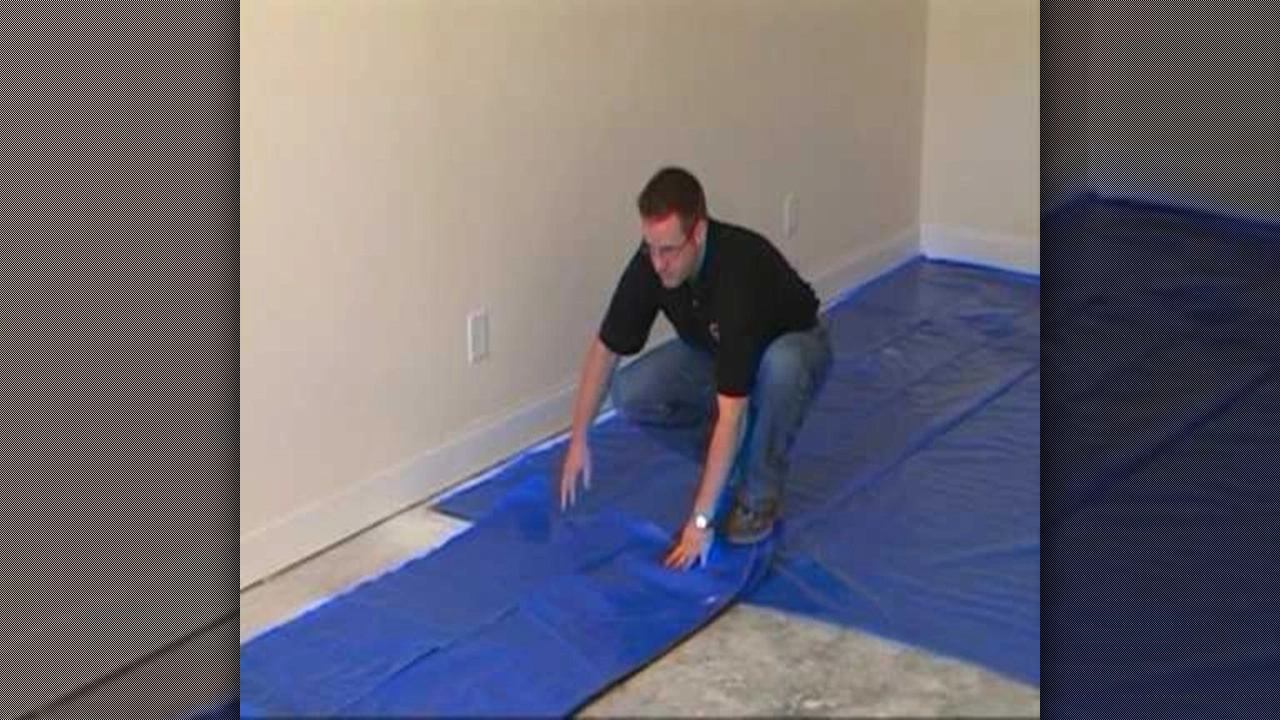 How to Install a Moisture Barrier on Concrete Floor