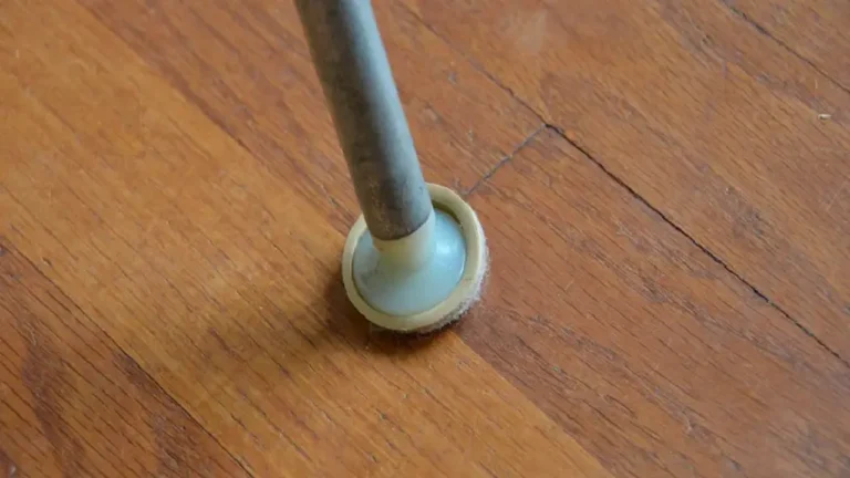 how to protect vinyl flooring from chair legs