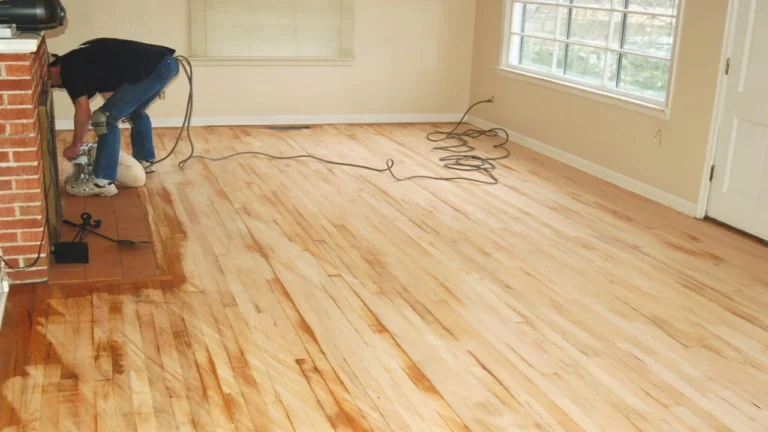 how to refinish engineered hardwood floors