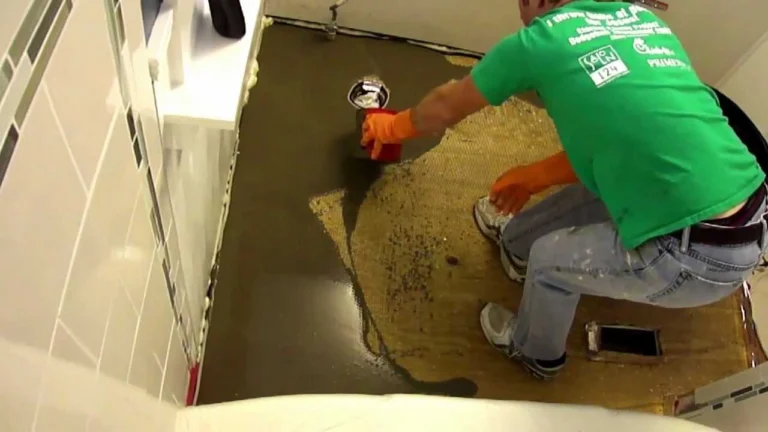 how to remove self leveling concrete