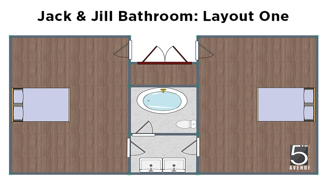 Jack and Jill Bathroom Floor Plans You Won't Believe