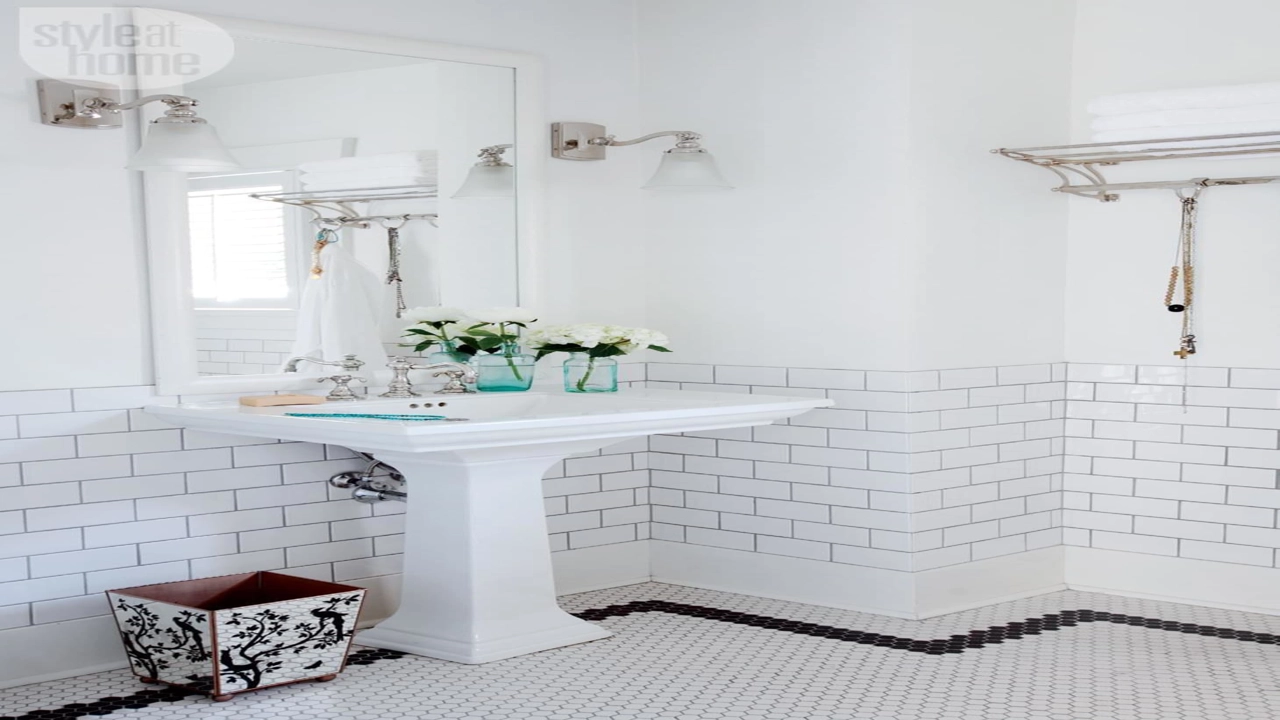 Retro Bathroom Floor Tile You NEED To See