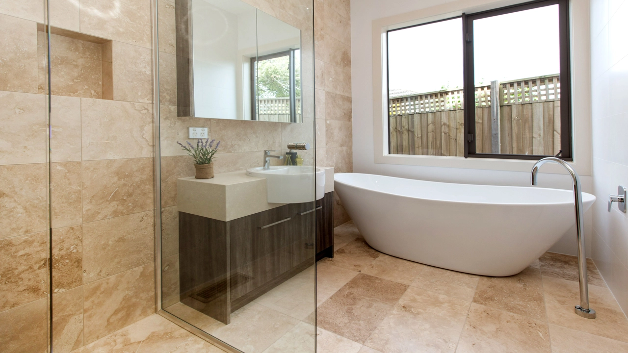 Sandstone Bathroom Floor Tiles: You Won't Believe This