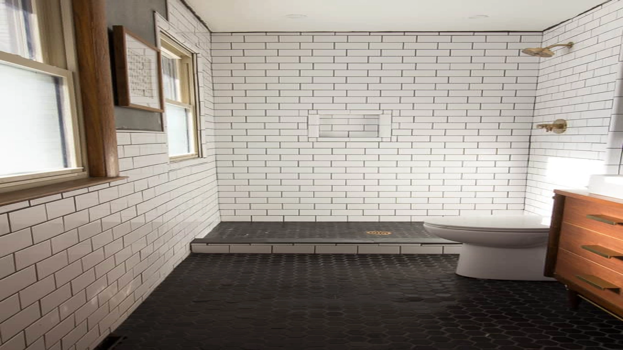 Subway Tile Flooring Bathroom: You Won't Believe This