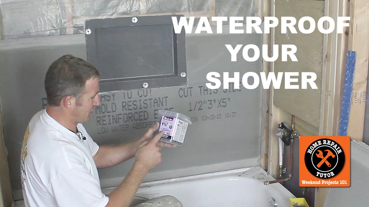 Waterproof Your Shower Like a Pro