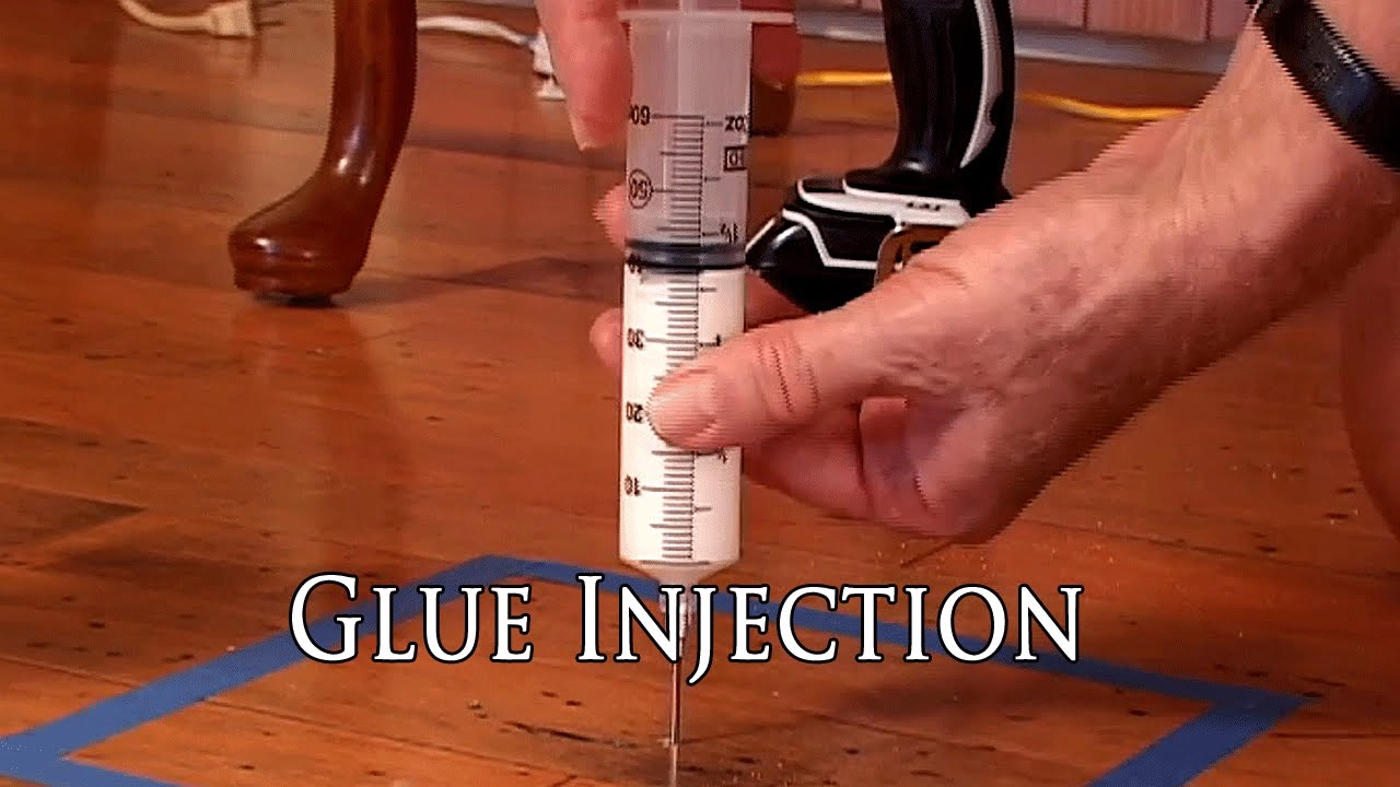 wood floor glue